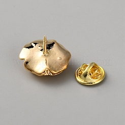 Латунные булавки для лацканов одежды рюкзака&nbsp;JEWB-WH0028-76