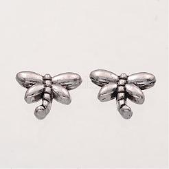 Libellula perline lega di stile tibetano&nbsp;X-AB45-NF