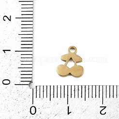 Breloques en émail en acier inoxydable 304&nbsp;LS-STAS-I338-01G-16