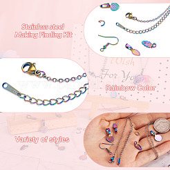 Kit de recherche de fabrication de bijoux de bricolage&nbsp;DIY-KS0001-24