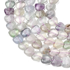 Природных красочные флюорита бисер нитей G-P575-C20-6mm