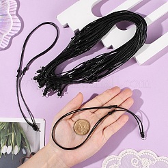30шт регулируемый вощеный полиэстеровый шнур для изготовления ожерелья&nbsp;NJEW-YW00005