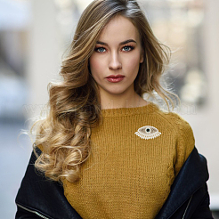 Стеклянный бисер пришивает нашивки с кисточками&nbsp;PATC-WH0010-26