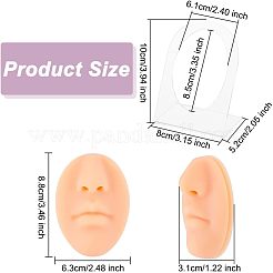 Мягкий силиконовый нос ODIS-WH0002-20