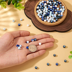 120шт 6 цвета фарфоровые бусины ручной работы&nbsp;PORC-TA0001-21