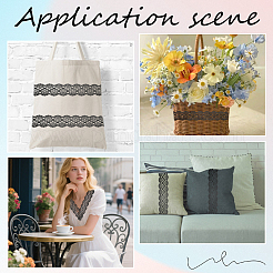 3 ярд ленты молочного шелка OCOR-GF0005-30B