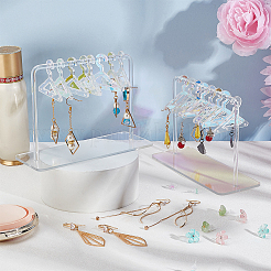 Акриловый дисплей серьги стойки AJEW-WH0304-73D