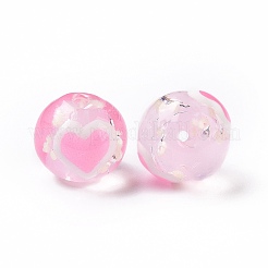 Светящийся лэмпворк ручной работы с эмалевыми бусинами&nbsp;LAMP-P058-02F