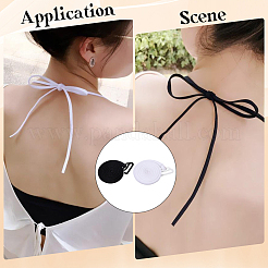 10 пара двухцветных нейлоновых нескользящих бретелей для бюстгальтера&nbsp;FIND-CY0001-28