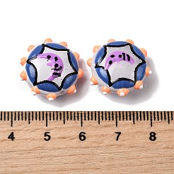 Бусины из стеклянной эмали&nbsp;LAMP-K039-34E