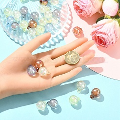 30шт прозрачные акриловые подвески&nbsp;OACR-YW0003-43