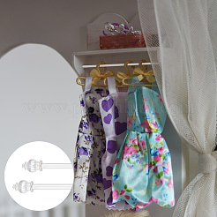 2 комплект 2-х цветных железных держателей для карнизов AJEW-FH0006-31