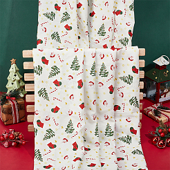 Полиэстеровая ткань с рождественским принтом DIY-WH0308-623C