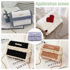 DIY-Sets zur Herstellung von Bandstrickbeuteln&nbsp;DIY-WH0430-488
