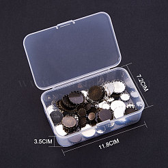 Herstellung von Cabochon-Fassungen zum Selbermachen&nbsp;DIY-NB0001-34