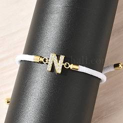 Регулируемые браслеты из нейлона&nbsp;X-BJEW-C096-01G-14