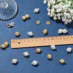 10 Beutel Legierung Strass Magnetverschlüsse&nbsp;RB-FS0001-08S