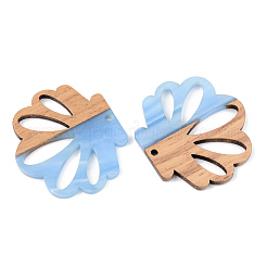 Подвески из смолы и ореха&nbsp;RESI-S389-047A