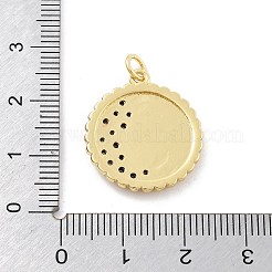 Латунные микро проложить кубического циркония подвески&nbsp;X-KK-Z098-18G