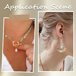 2 нити натуральных цветочных бусин амазонита нити G-SC0002-72B