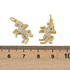 Латунные микро проложить кубического циркония подвески&nbsp;KK-I358-037G