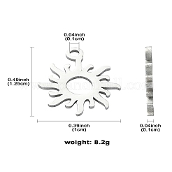 Подвески из нержавеющей стали 304 STAS-CJC0008-17P