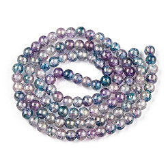 Выпечки окрашенные нити шарик хруст стекла DGLA-R053-03M-A-1