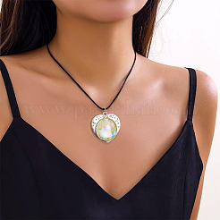 32 шт. 3 стиля подвески-кабошоны из сплава в тибетском стиле с прозрачными стеклянными кабошонами&nbsp;FIND-TA0004-79