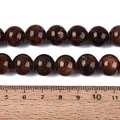 Natur persische Jade Perlen Stränge&nbsp;G-A255-A02-06A
