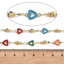 Латунные сердечные цепи KK-D368-03G-I