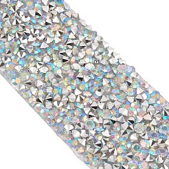 Glitzerharz Hotfix Strass (Schmelzkleber auf der Rückseite)&nbsp;OCOR-TAC0004-B-01