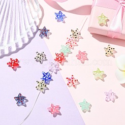 20шт 10 цвета бусины лэмпворк ручной работы LAMP-CJ0002-49