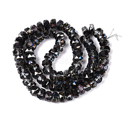 Стеклянные бусины с гальваническим покрытием &nbsp;EGLA-T021-20B