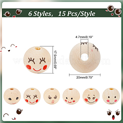 90 шт. WOOD-PH0002-89