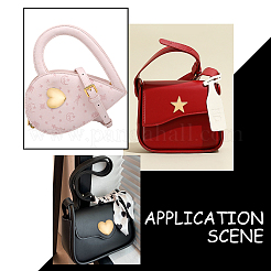 8 комплект из 2-х стильных декоративных пряжек для сумок из сплава&nbsp;DIY-WR0001-86