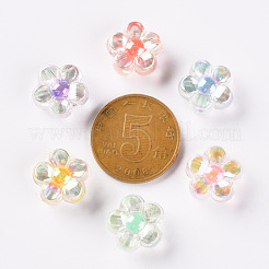 Прозрачные акриловые бусины X-TACR-S152-06B