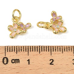 Латунь эмаль подвески&nbsp;LS-KK-C107-19G