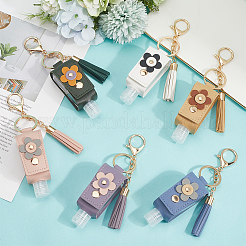 6 шт. 6 цвета или настольные пустые дорожные брелки для бутылок&nbsp;KEYC-SC0001-57A