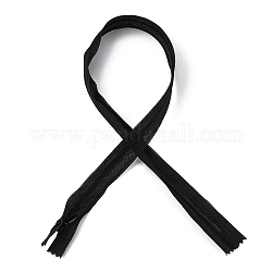Garment Accessories, Nylon Zipper, Zip-fastener Components, Black, 50x2.4cm