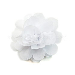 Spitze Kostüm Zubehör, Blume, weiß, 50 mm