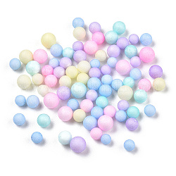 Маленькие шарики из пенопласта, круглые, для изготовления поделок на свадьбу и праздник своими руками, разноцветные, 2.5~3.5 мм