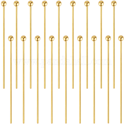30 шт. 925 серебряные булавки с шаровой головкой STER-BBC0006-40-1