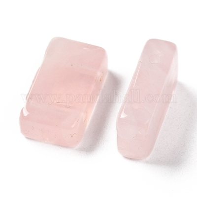 Природного розового кварца бусы G-P001-31C-1