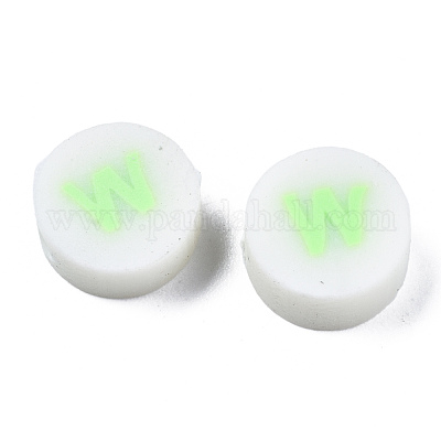 Бусины из полимерной глины  CLAY-N011-031W-1