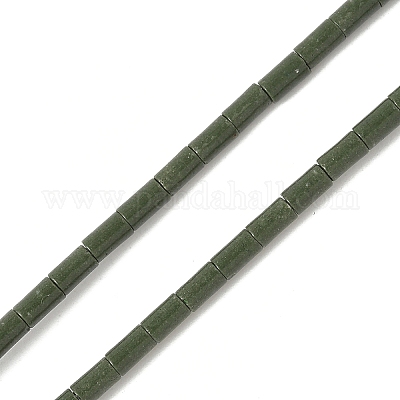 Нити бусин из искусственного камня лавы ручной работы PORC-A029-02-1