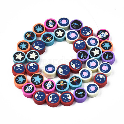 Полимерной глины ручной работы бисер нитей X-CLAY-N008-047-1