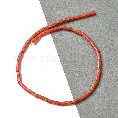 Синтетические окрашенные нити императорской яшмы G-D077-B01-10-1