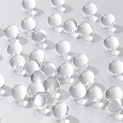 100 шт. сферические бусины из натурального кварца G-NB0005-51C-1