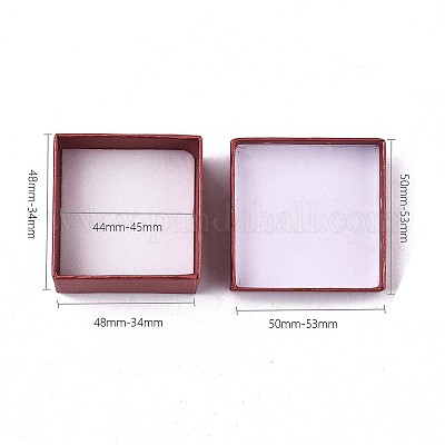 6 шт. картонные коробки для колец CBOX-FS0001-04C-1