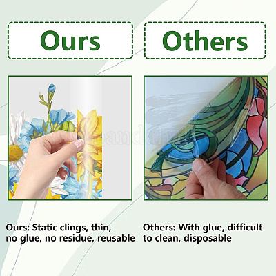 Наклейки на стену из пвх DIY-WH0385-009-1